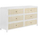 Tierra Natural / Antique White / Antique White Dresser, Small